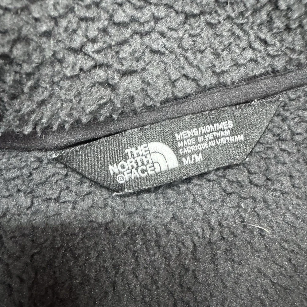 The North Face Gray Black Sweater Style Jacket Men's Sz M Casual Preppy